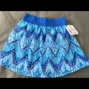 New Girls Joey B. blue & white skirt - small